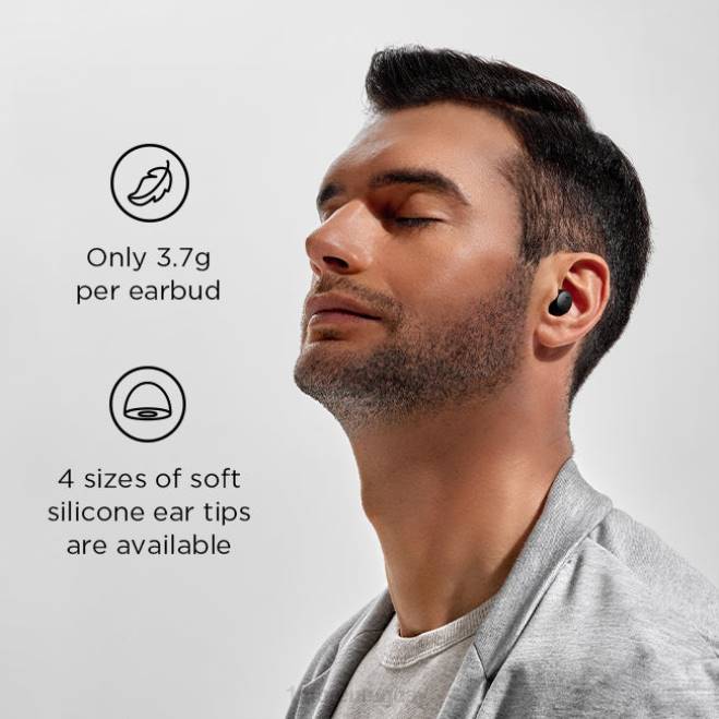 mica blanca 1MORE sonoflow PB8X10 auriculares 1MORE Comfobuds mini auriculares inalámbricos verdaderos con cancelación de ruido